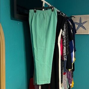 Almost Famous Mint Green Pants
